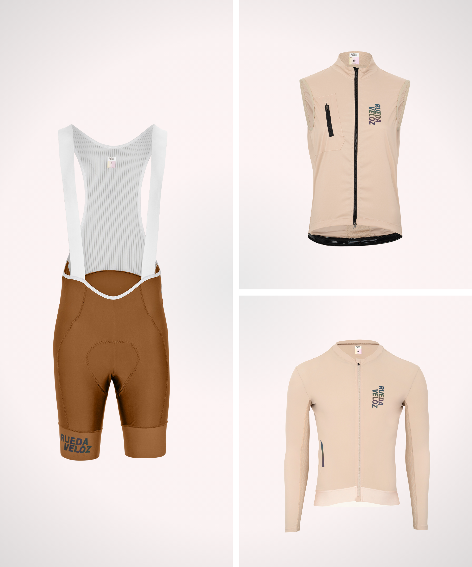 HERREN-BUNDLE: WESTE + LANGARM-TRIKOT + BIBS